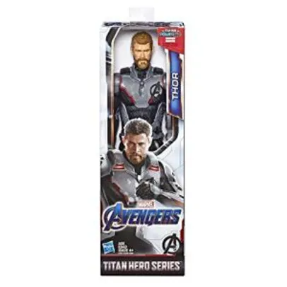 [Prime] Boneco Titan Hero Thor 2.0, Avengers, Branco/Preto R$ 40