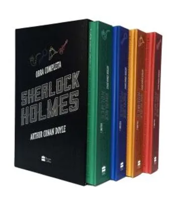 [PRIME] Box Obras Completas Sherlock Holmes - Arthur Conan Doyle | R$ 80