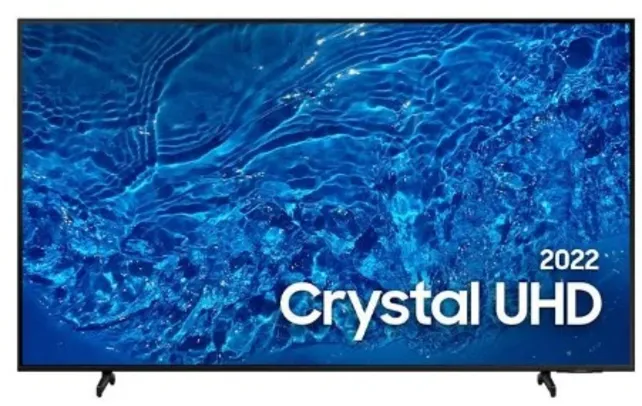 Samsung Smart TV 43" polegadas Crystal UHD 4K 43BU8000 2022