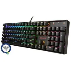 Teclado mecânico gamer RGB Redragon MITRA switch Oetemu Red ABNT2