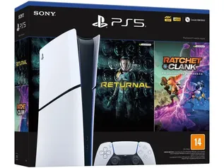 [BR/ Parcelado] PlayStation 5 Slim Edição Digital 2024 1TB  - AliExpress 