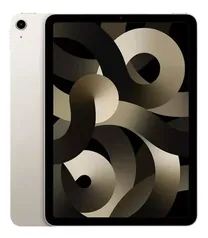Apple iPad Air (5ª geração) 10.9 Wi-Fi 64 GB Chip M1 - Estelar