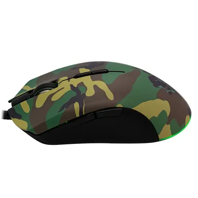 Mouse Gamer Husky Tactical Frost, Woodland, 12000 DPI, 7 Botões, RGB - HTTD000