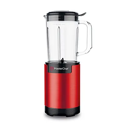 Mini Liquidificador 800W, 220V, MasterChef ML2001V/02, Vermelho