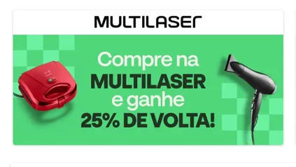 PicPay Store | Compre na Multilaser e ganhe 25% de volta