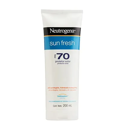 [REC] Protetor Solar Neutrogena Sun Fresh Fps 70, 200Ml, Neutrogena, 200 Ml