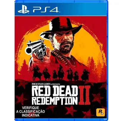 [App+novos usuários] Red Dead Redemption 2 - PS4 | R$111