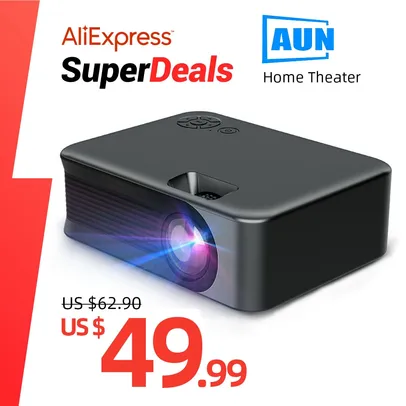 AUN MINI Projector Smart TV WIFI