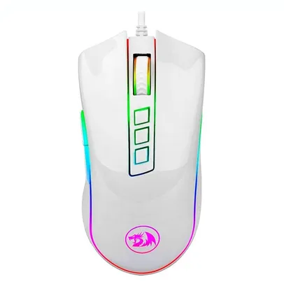 Mouse Gamer Redragon Cobra, branco