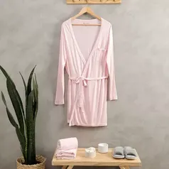 [R$5,39 AME SC] Robe Feminino 100% Viscose Rosa - Ziman