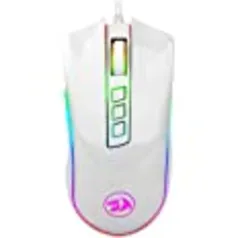 Mouse Gamer Redragon Cobra, RGB, 7 Botões, 12400DPI, Lunar White | Amazon.com.br