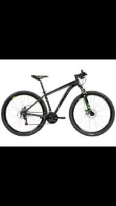 Bicicleta Caloi 29 A18 21 Marchas - Suspensão Dianteira Câmbio Shimano - R$1099