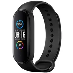 Pulseira Inteligente Smartband Mi Band 5 (P70) + Pelicula | R$88