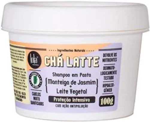 [PRIME] Shampoo em Pasta - Chá Latte Jasmim e Leite Vegetal 100g - Lola Cosmetics | R$ 16