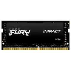 Memória Kingston Fury Impact, 8GB, 3200MHz, DDR4, CL20, Para Notebook - KF432S20IB/8 - R