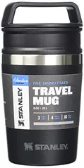 Stanley Caneca de viagem The Shortstack 227 g preto fosco