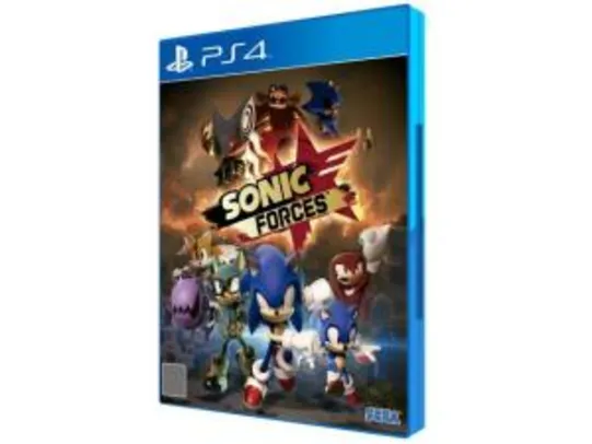 Sonic Forces para PS4 - Sega | R$40