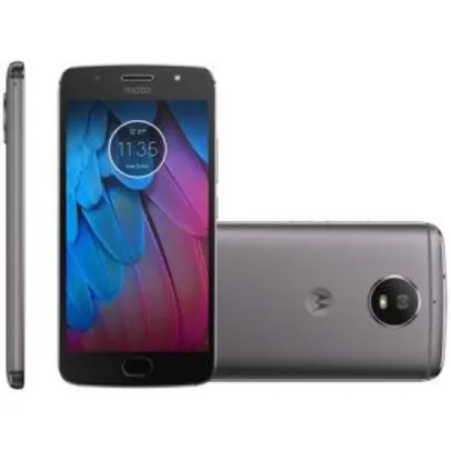 Smartphone Motorola Moto G5S, 32GB, Dual, 16MP, 4G, Platinum - XT1792