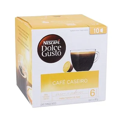 Dolce Gusto Café Caseiro 10 Cápsulas