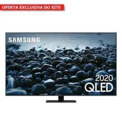 Smart TV 55" QLED 4K Q80T Samsung Alexa built in 4 HDMI 2 USB Bluetooth Wi-Fi R$4799