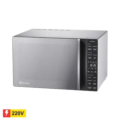 REEMBALADO: Micro-ondas Electrolux Efficient ME36S Prata 36L - 220V - 220V