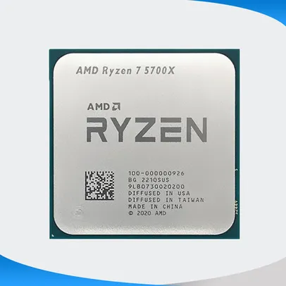 [Primeira Compra]Processador Amd Ryzen 7 5700x R7 5700x 3.4 Ghz Oito-núcleo Cpu De 16 Li