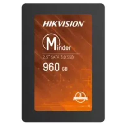 SSD Hikvision Minder 960GB com 3 anos de garantia - Para Notebook e Computador - L: 550MBs G: 480MBs