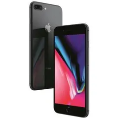 iPhone 8 Apple Plus com 256GB, Tela Retina HD de 5,5”, iOS 12, Dupla Câmera Traseira