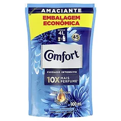 10 Amaciante Concentrado Comfort Cuidado Essencial 900 ml