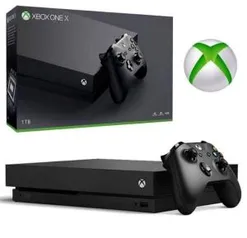 Console Xbox One X 1TB 4K+ Controle sem Fio [AME] 1874