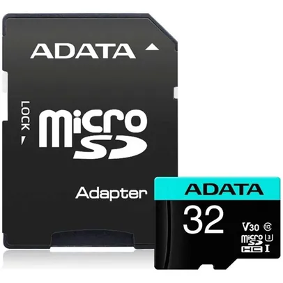 Cartão de Memória Adata MicroSDHC 32 GB R$ 20