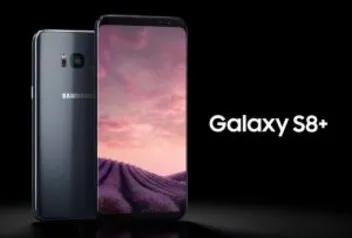 Smartphone Samsung Galaxy S8+ SM-G955FD Prata Dual Chip Android 7.0 4G Wi-Fi com Tela Infinita de 6,2”