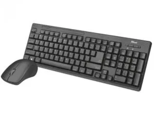 Kit Teclado e Mouse sem Fio Trust - T22542 por R$ 59