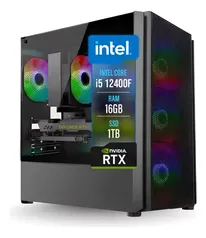 Pc Gamer Bluepc Ludic I5 12400f 16gb Rtx 4070 12gb 1tb