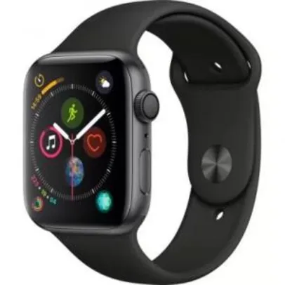 Smartwatch Apple Watch Series 4 44mm Alumínio Preto MU6D2 | R$2829