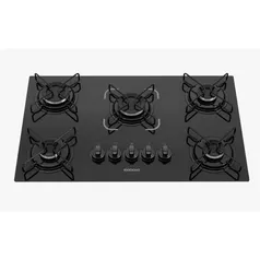 Cooktop Essencial Itatiaia 5 bocas Preto - Bivolt