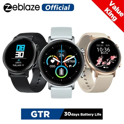 Smartwatch Zeblaze GTR | R$178