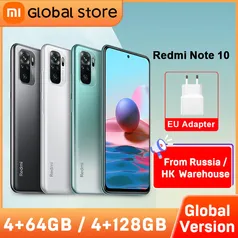 Smartphone REDMI NOTE 10 4GB 64GB | R$810