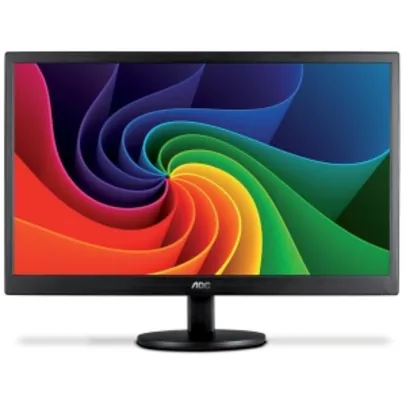[Walmart] Monitor LED AOC 15.6" Preto - E1670SWU- R$269