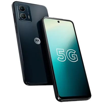 Smartphone Motorola Moto G53 5G Grafite 128GB, 4GB RAM, Tela de 6.5, Câmera Traseira Dupla, Self