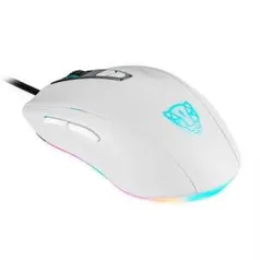 Mouse Gamer Motospeed V60 - Branco | R$ 163