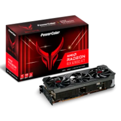 Placa de Vídeo PowerColor Radeon RX 6900 XT Red Devil, 16GB, GDDR6, FSR, Ray Tracing, AXRX 6900XT 16GBD6-3DHE/OC