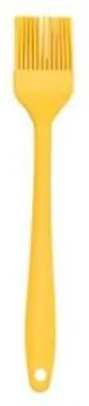 [PRIME] Pincel de Silicone Amarelo 21cm - OIKOS - R$7