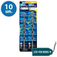 10 Aparelhos Gillette Prestobarba 3 por R$ 29,90