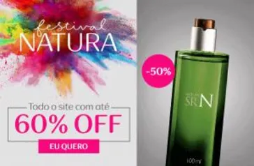 Todo site com até 60% OFF.