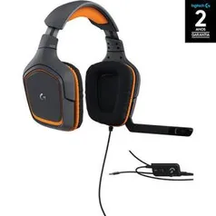 [Cartão+AppSubmarino] Headset Gamer Prodigy G231 - Logitech - R$ 164