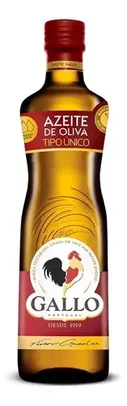 (Reg. / Lv9 R$ 199,10/ CC Santander) Gallo azeite de oliva tipo único português vidro 500ml