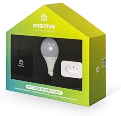 [SELECIONADOS] Kit Casa Conectada Positivo Casa Inteligente | R$187