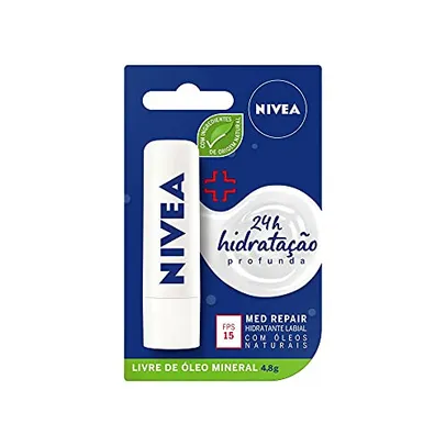 NIVEA Protetor Labial Med Repair FPS15 4,8g