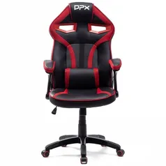 (SUPER CAÇADOR AME R$155) Cadeira Gamer Vermelha Giratória GT7 - DPX